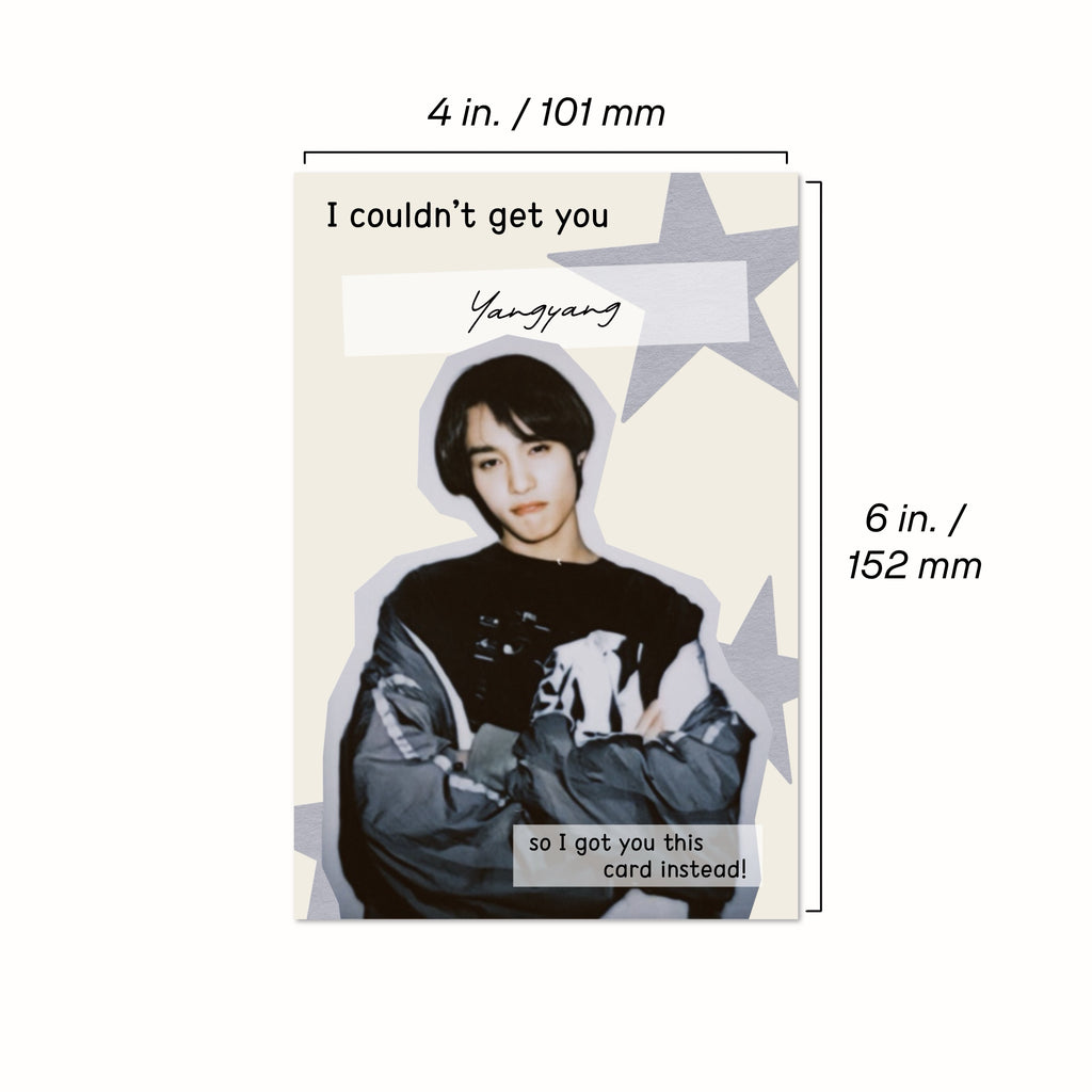 WAYV Cutout Birthday Card